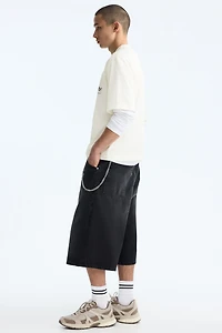 T-shirt grande taille en filet imprimé