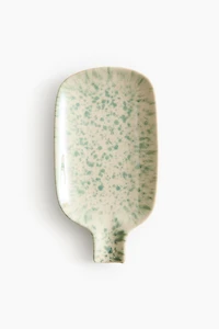 Repose-cuillère en grès cérame