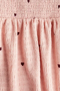 Robe en jersey texturé