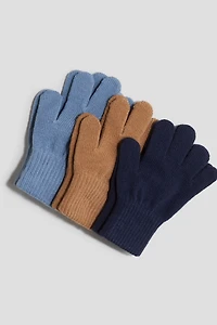 Lot de 3 paires gants