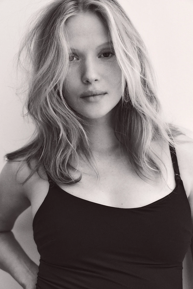 MAMA Padded-Cup Nursing Camisole Top