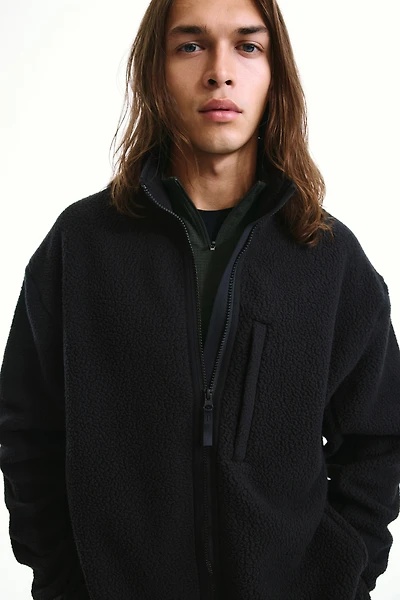 Regular Fit Teddy jacket