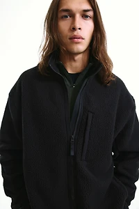 Regular Fit Teddy jacket