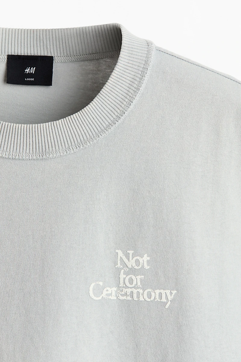 Loose-Fit Printed T-Shirt