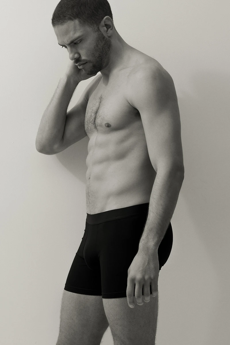 5-pack Mid-Length Boxer Briefs with Lycra®