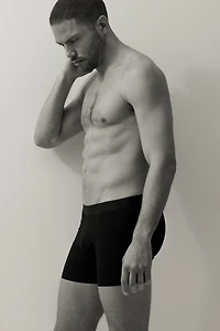 5-pack Mid-Length Boxer Briefs with Lycra®