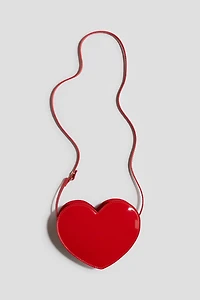 Heart-shaped Shoulder Bag