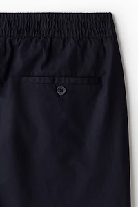Relaxed-Fit Poplin Shorts