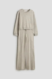 2-Piece Fine-Knit Set