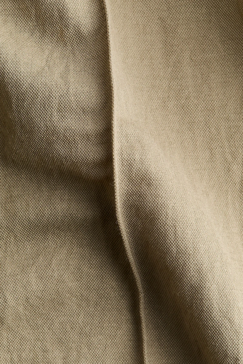 Scarf-Detail Pants