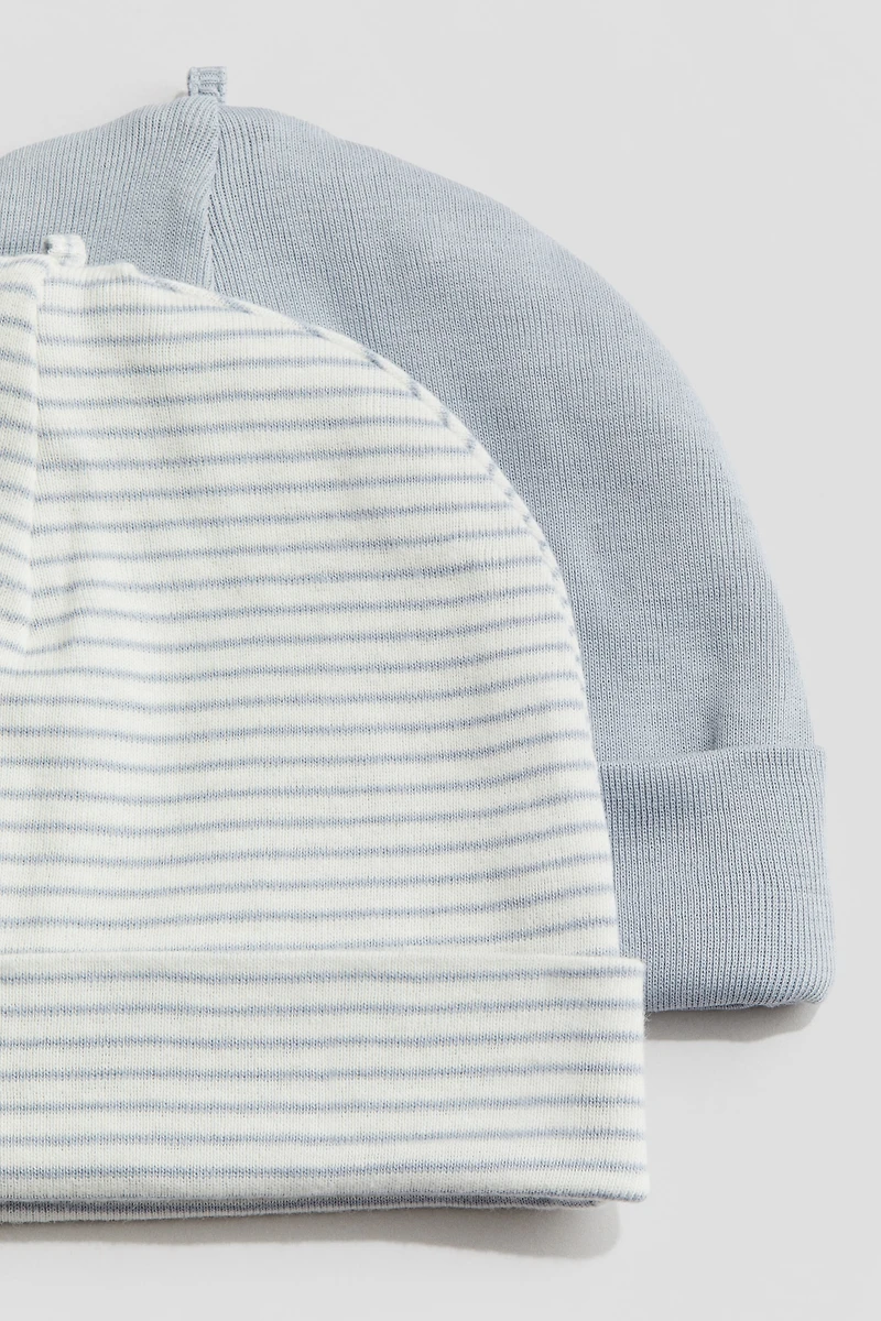 2-pack Cotton Beanies