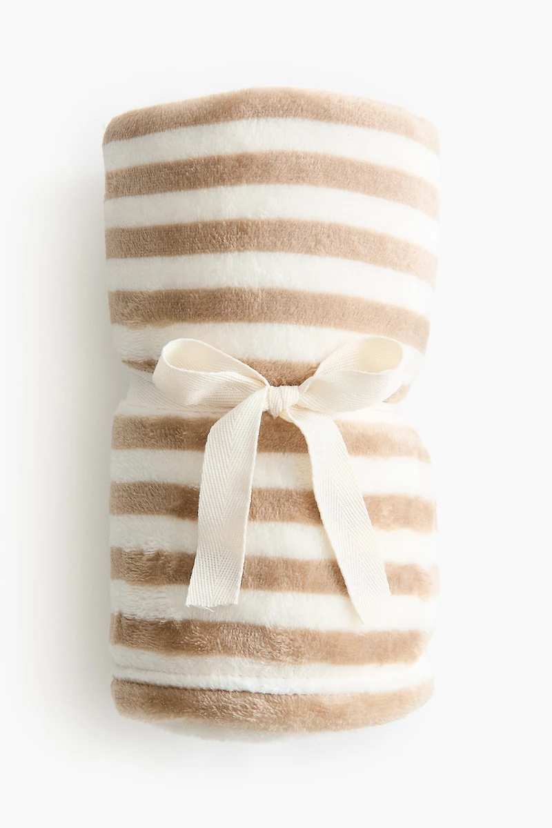 Striped Fleece Blanket