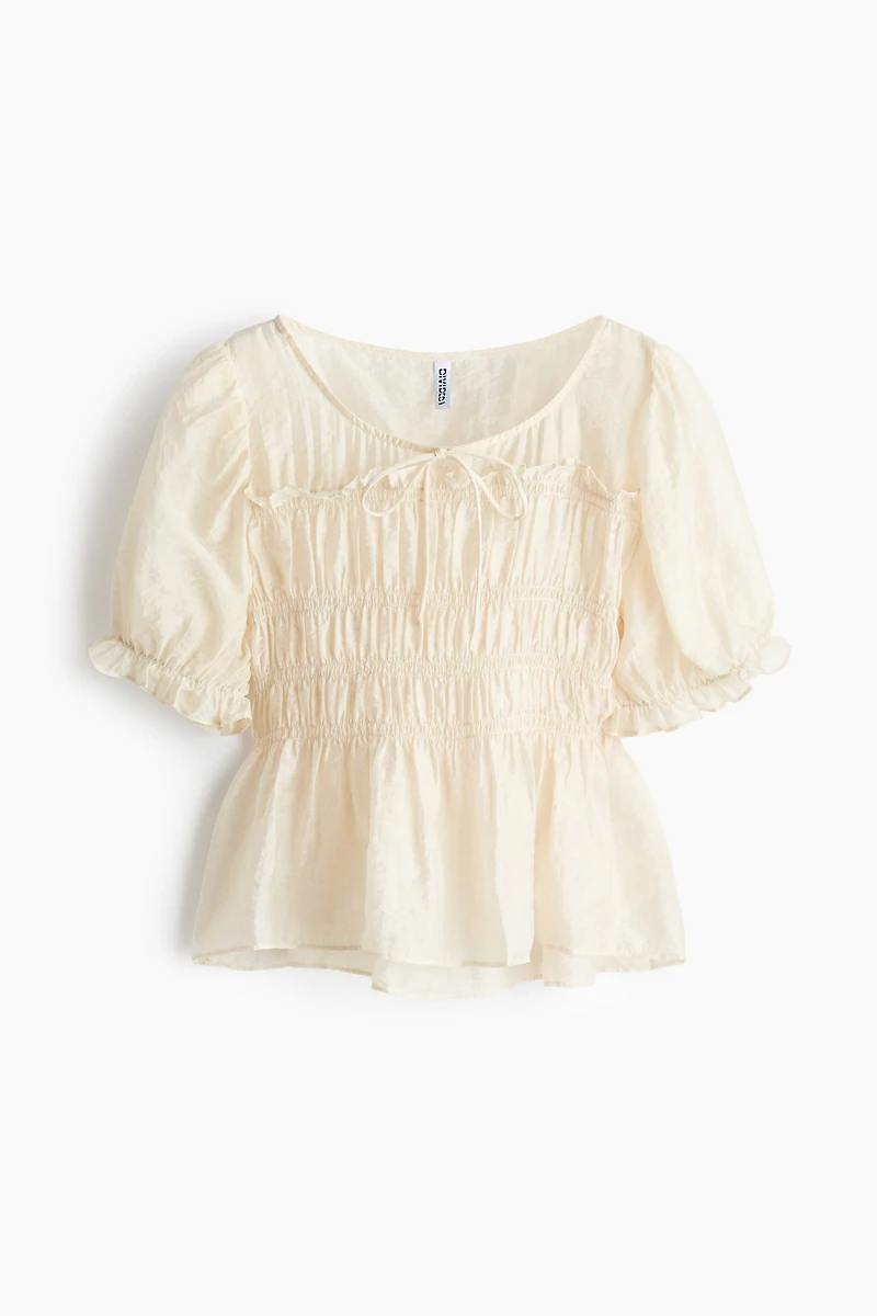 Smocked Blouse