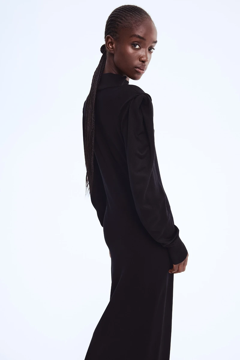 Fine-Knit Maxi Dress