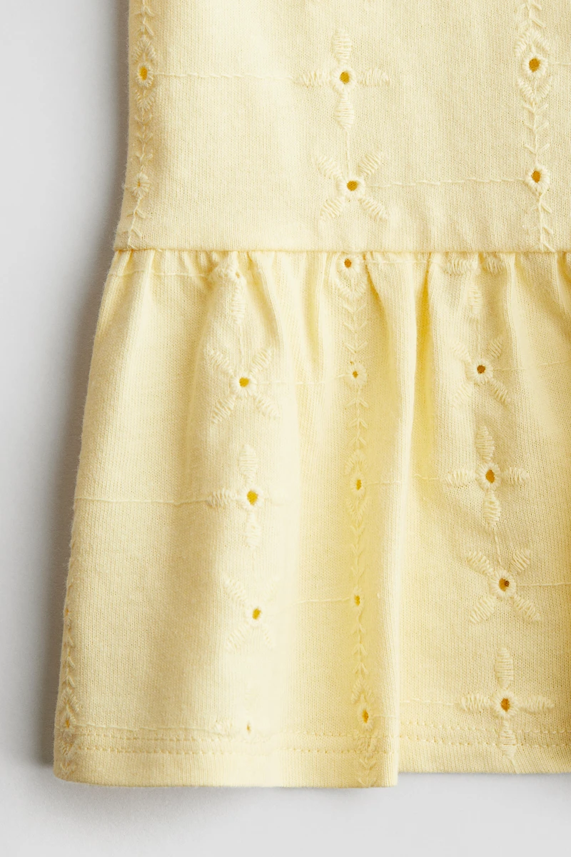 Eyelet-Embroidered Dress