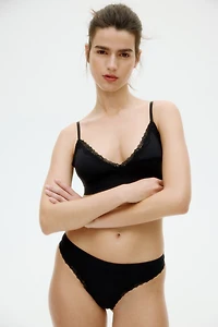 Seamless Padded Soft-Cup Bra