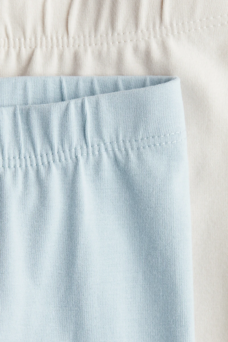 2-Pack Supersoft Cotton Jersey Leggings
