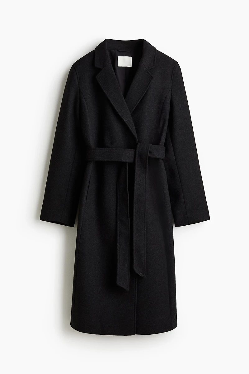 Tie-Belt Coat
