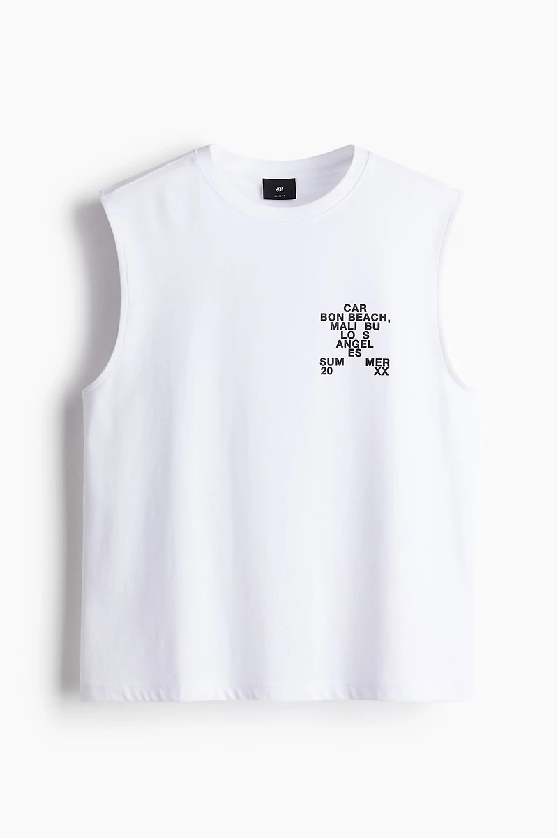 Débardeur imprimé ample