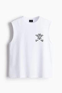 Débardeur imprimé ample