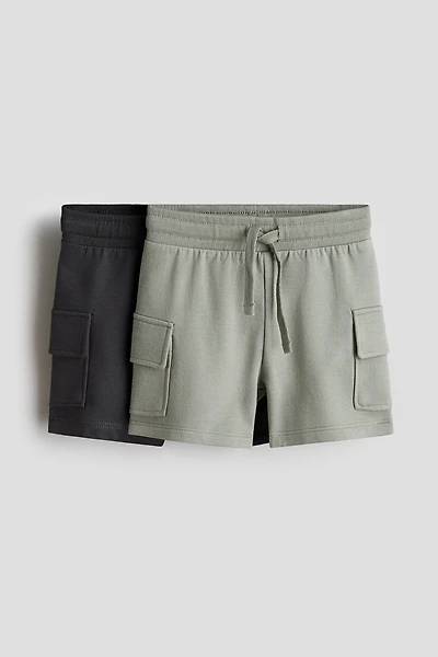 2-pack Cargo Sweatshorts