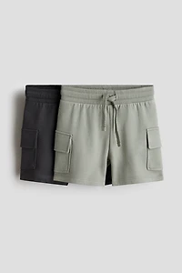 2-pack Cargo Sweatshorts