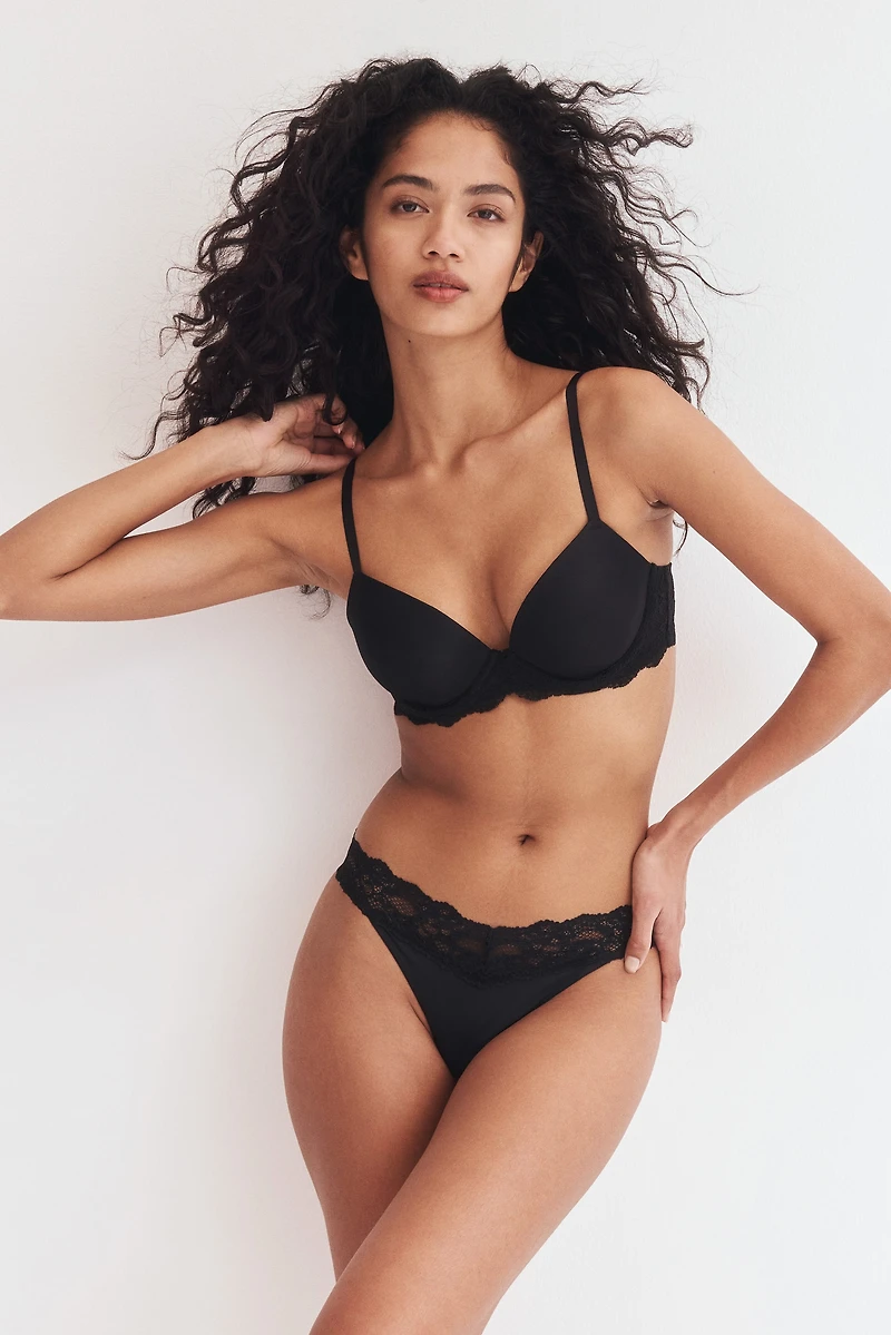 Microfiber Push-Up Bra