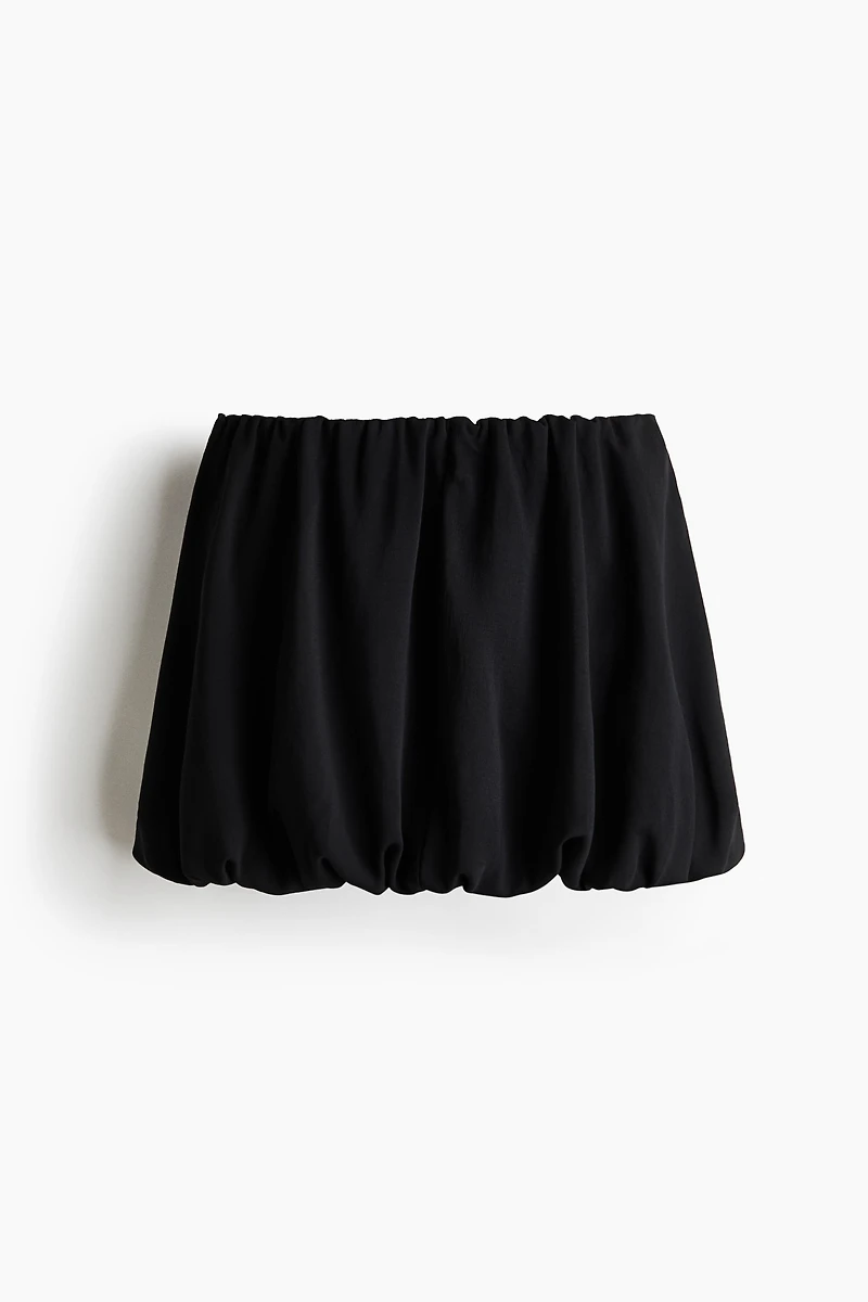 Bubble-Hem Skirt