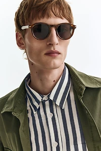 Relaxed-Fit Poplin Shirt