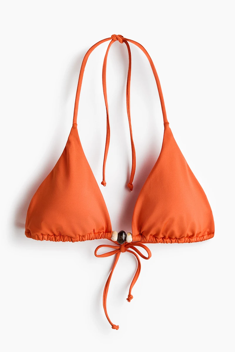 Haut de maillot triangle coussiné