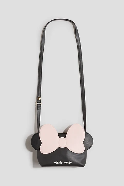 Appliquéd Shoulder Bag