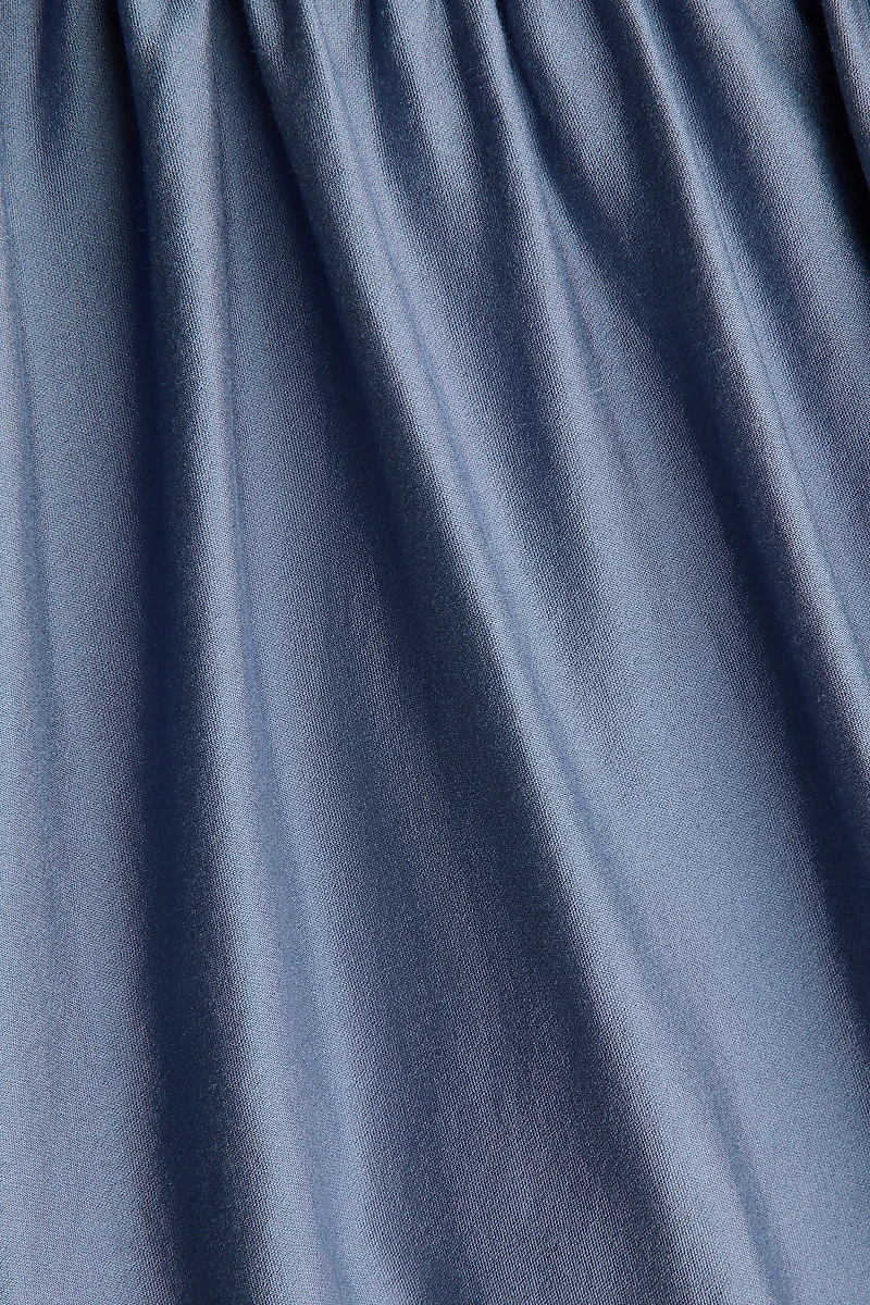 Blouse grande taille avec liens à nouer