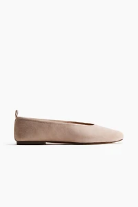 Suede Flats