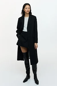 Mini jupe-short en twill