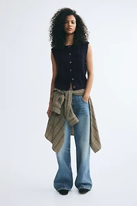 Cable-Knit Sweater Vest