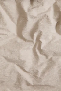 Ensemble très grand lit double en crépon de coton