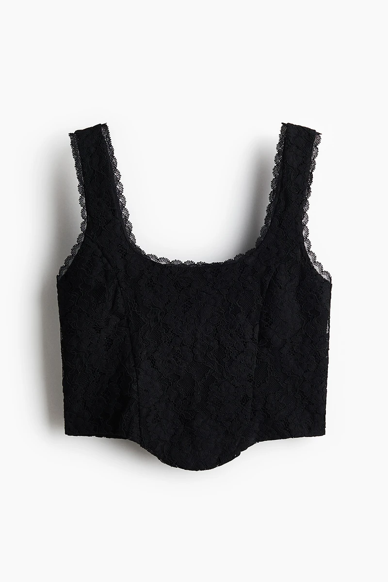 Lace Corset Top