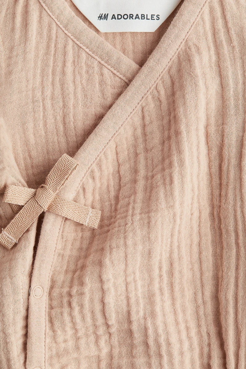 Cotton Muslin Romper Suit