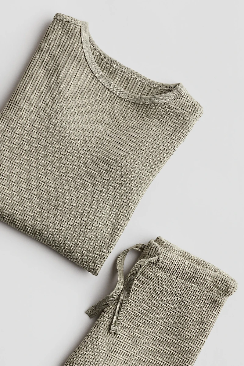 Waffled Cotton Set