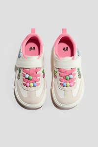 Appliquéd Barefoot Sneakers