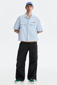 Relaxed-Fit Short-Sleeved Utility Shirt