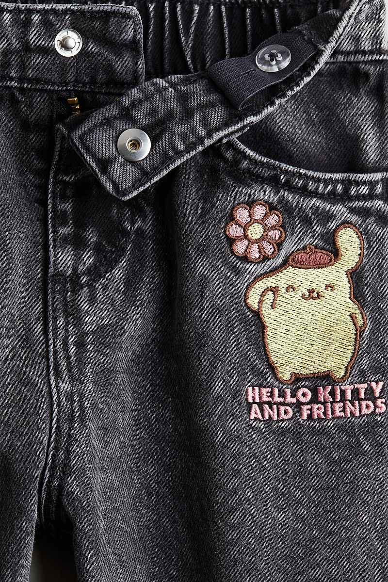 Jean avec appliqués