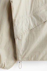 Loose-Fit Nylon Windbreaker