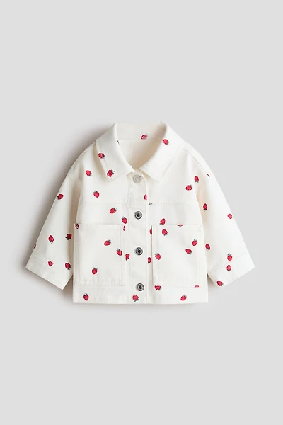 Printed Twill Jacket