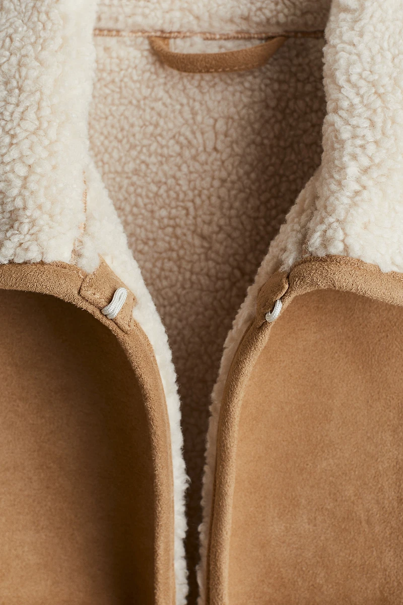 Veste sans manches doublée de polar