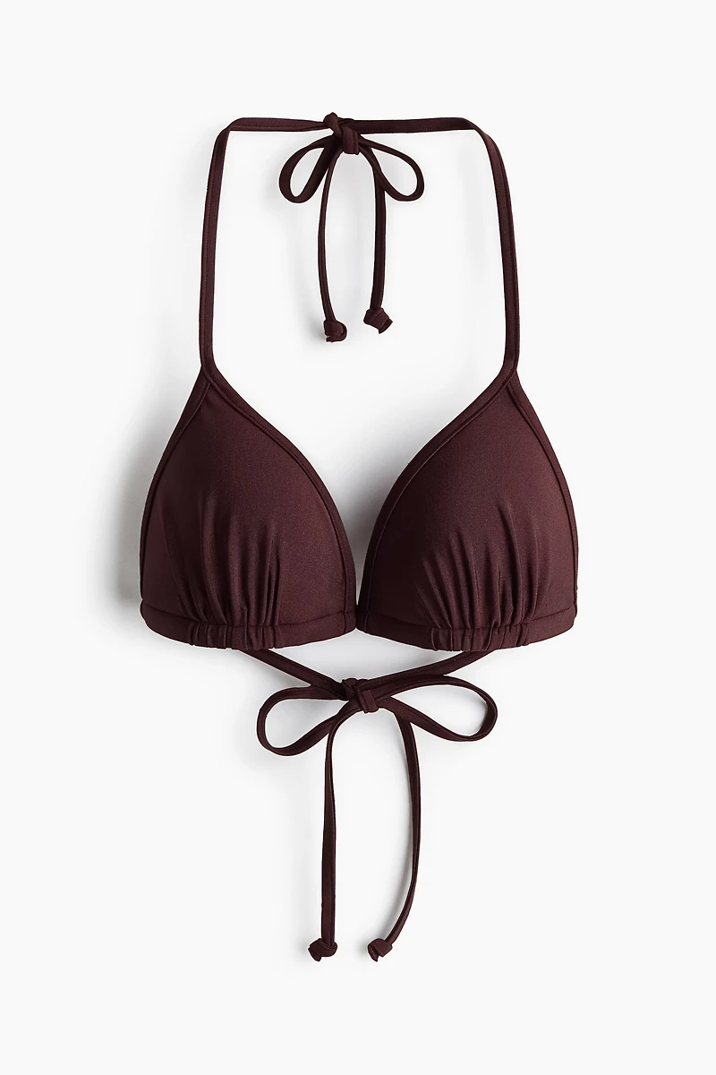 Push-Up Triangle Bikini Top