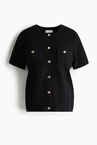 MAMA Rib-Knit Cardigan