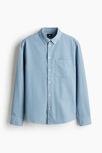 Regular-Fit Corduroy Shirt