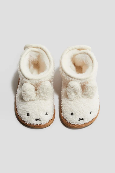 Bottines en polar avec appliqués