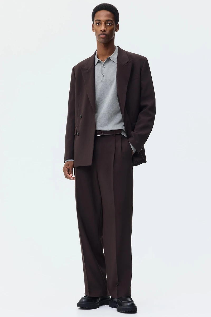 Regular-Fit Fine-Knit Polo Shirt